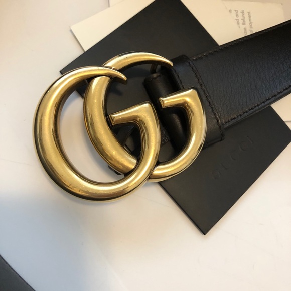 Gucci GG Belt 90/36 Dark Brown Authentic - Picture 6 of 8